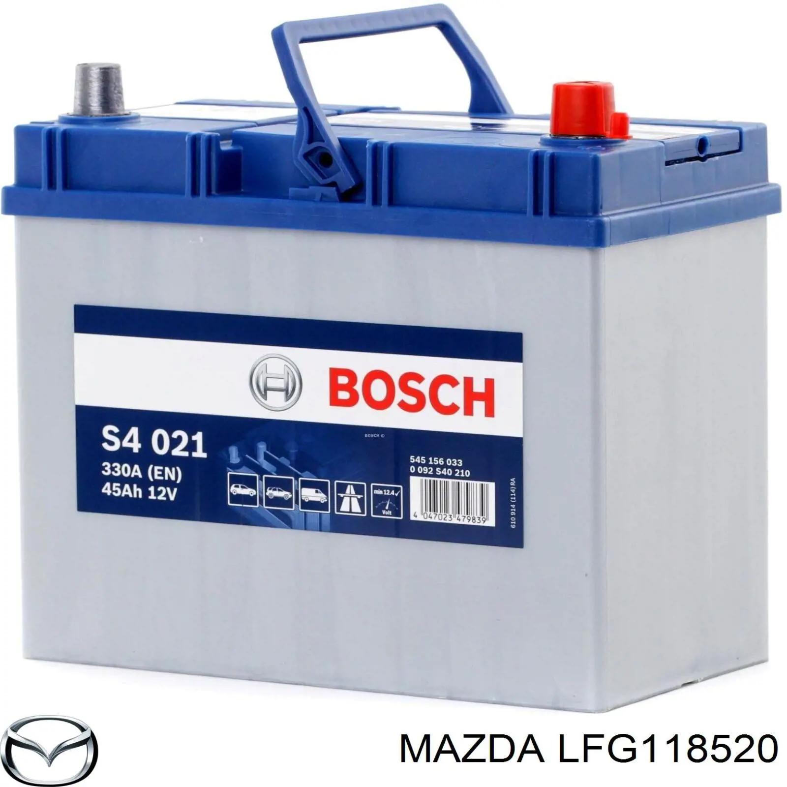 Bateria recarregável (PILHA) Mazda LFG118520 preço, a partir de 252,49 USD