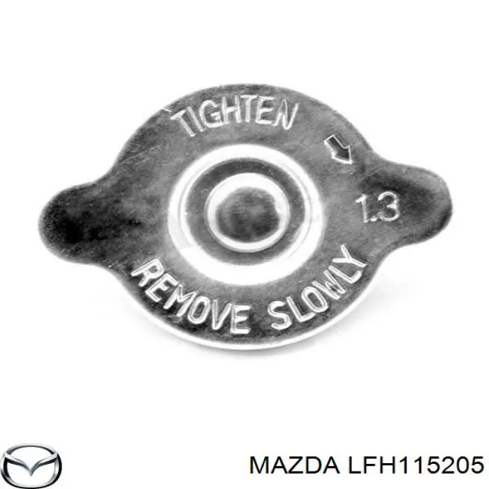 LFH115205 Mazda Tampa (tampão) do radiador