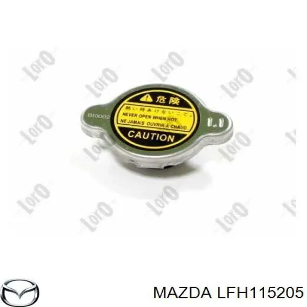 Tampa (tampão) do radiador Mazda LFH115205 preço, a partir de 6,57 USD