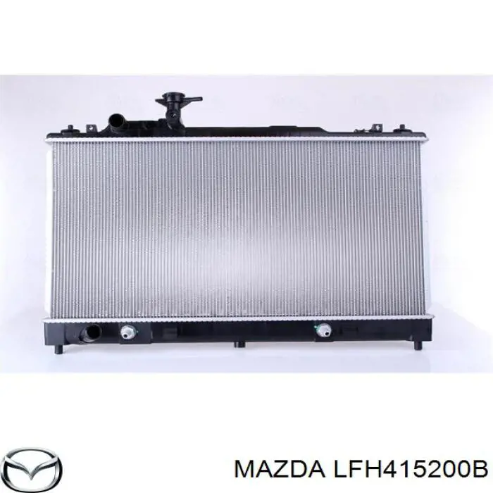 Radiador de esfriamento de motor Mazda LFH415200B preço, a partir de 192,18 USD