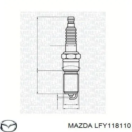 Vela de ignição Mazda LFY118110 preço, a partir de 13,28 USD