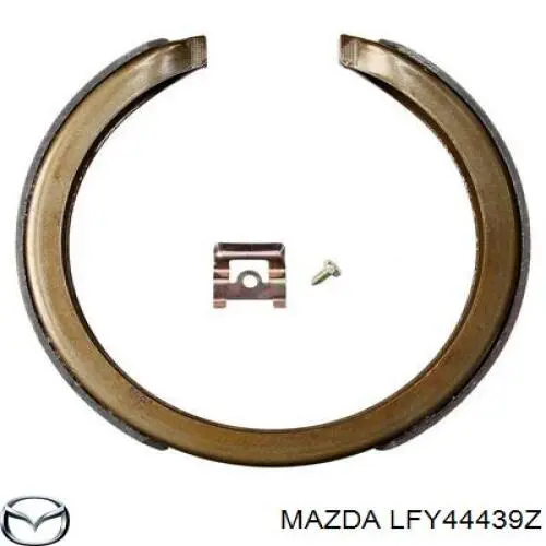 Sapatas do freio de estacionamento Mazda LFY44439Z preço, a partir de 44,07 USD