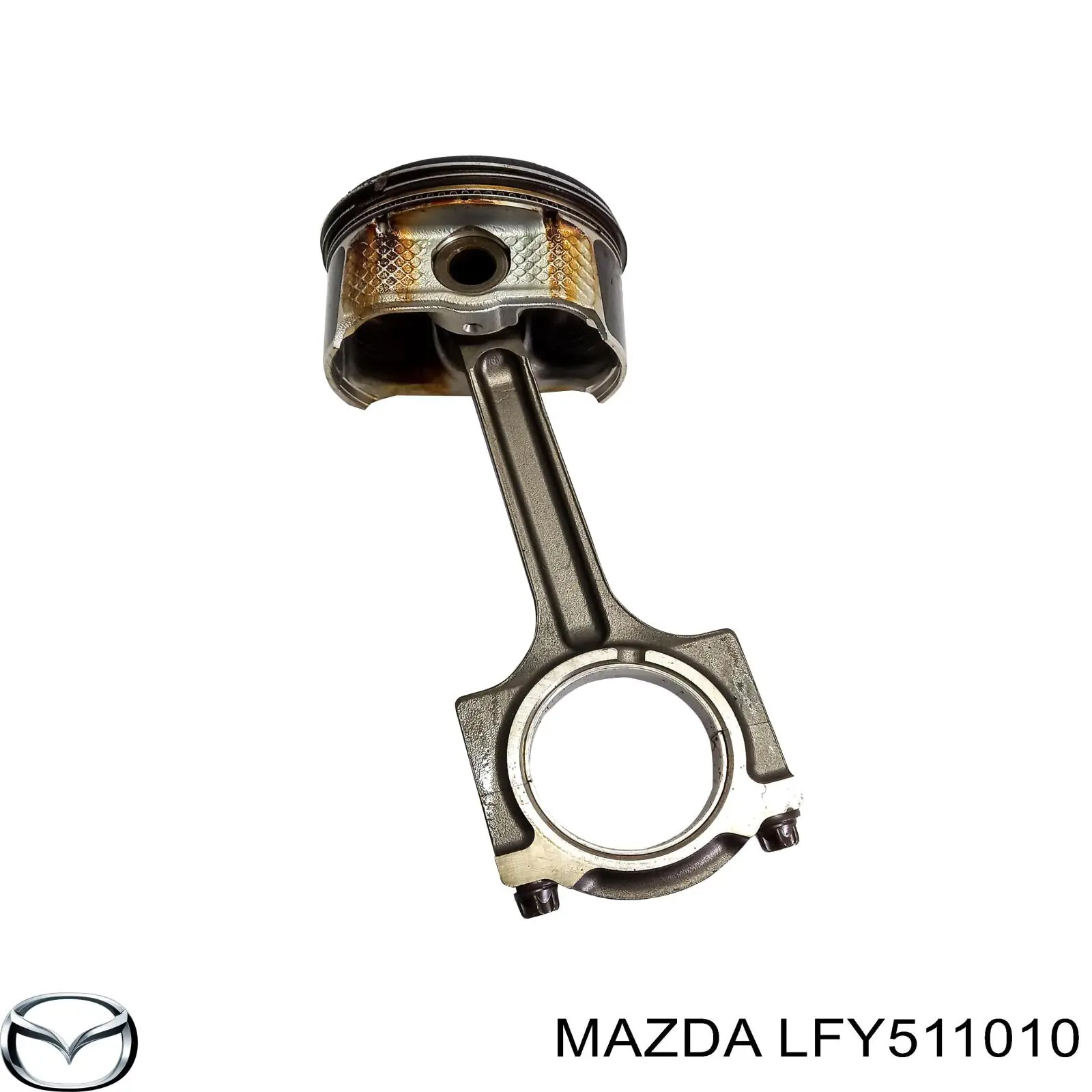 Pistão do kit para 1 cilindro, 2ª reparação ( + 0,50) Mazda LFY511010 preço, a partir de 84,83 USD