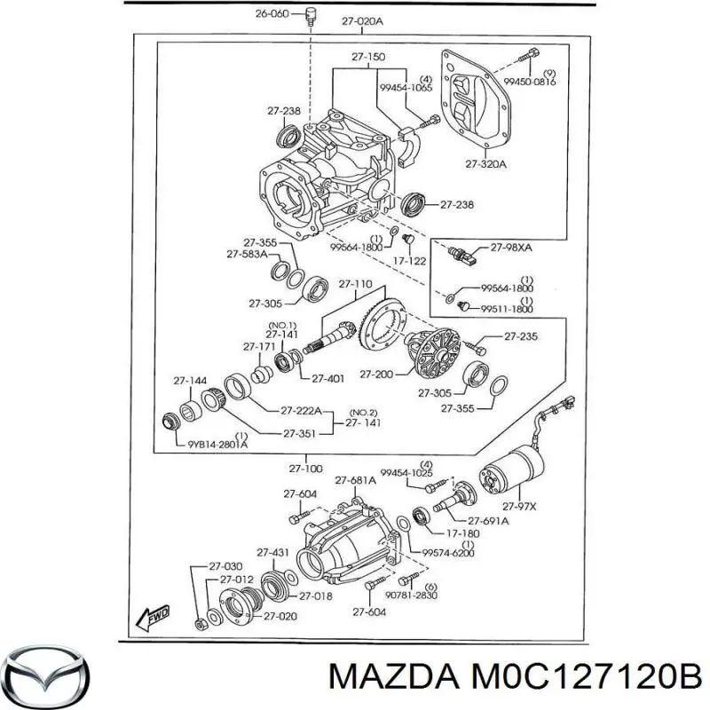 M0C127120B Mazda 
