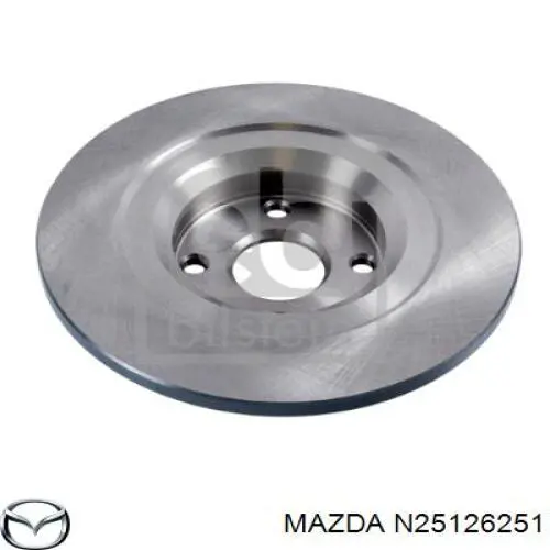 Disco do freio traseiro Mazda N25126251 preço, a partir de 56,30 USD