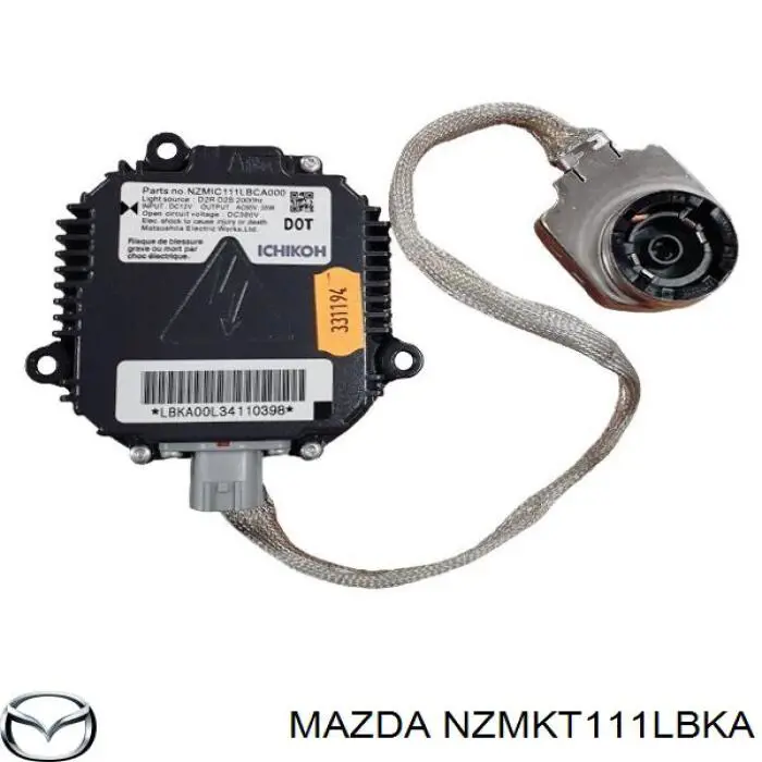  Mazda NZMKT111LBKA preço, a partir de 95,31 USD