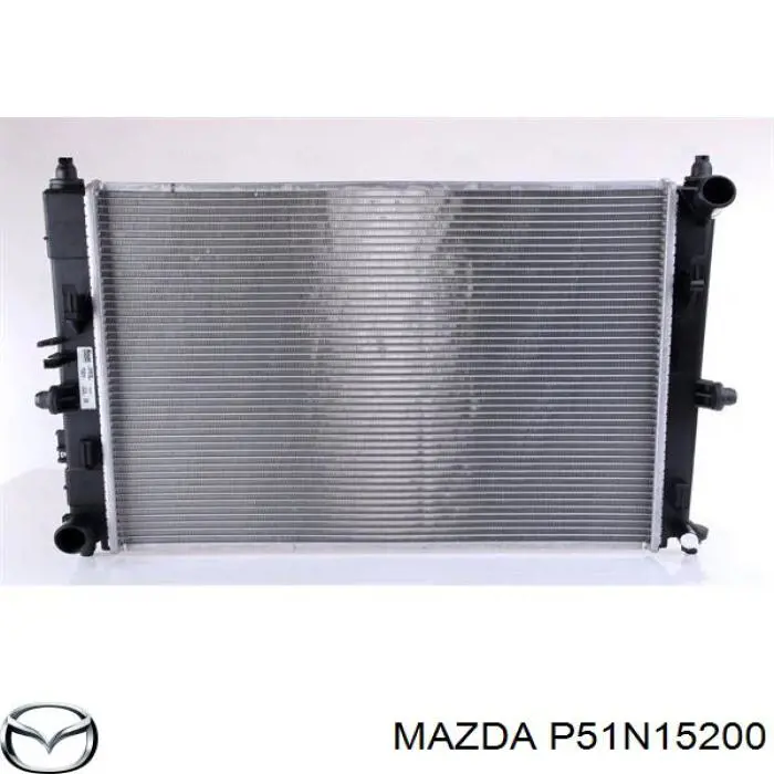 P51N15200 Mazda Radiador de esfriamento de motor