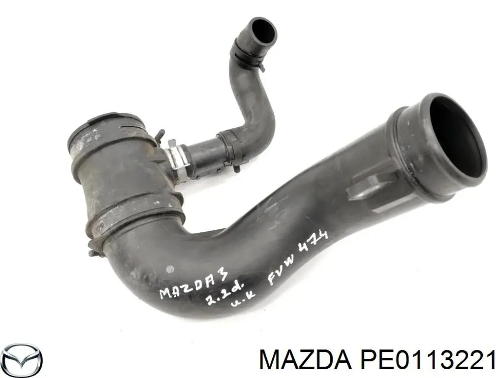 Cano derivado de ar, saída de filtro de ar Mazda PE0113221 preço, a partir de 45,97 USD