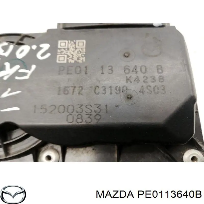 Compre PE0113640B Mazda Válvula de borboleta montada