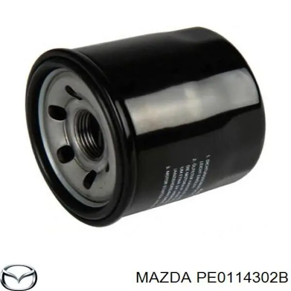 Filtro de óleo Mazda PE0114302B preço, a partir de 6,55 USD