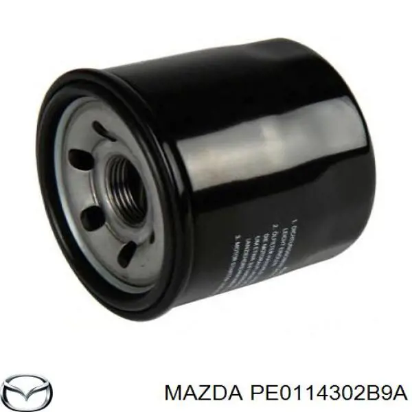 PE0114302B9A Mazda Filtro de óleo