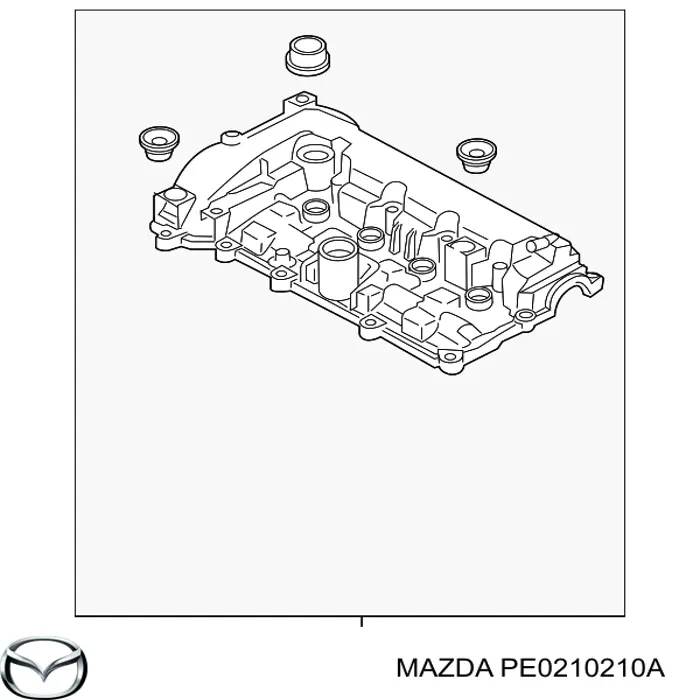 Tampa de válvulas Mazda PE0210210A preço, a partir de 143,02 USD