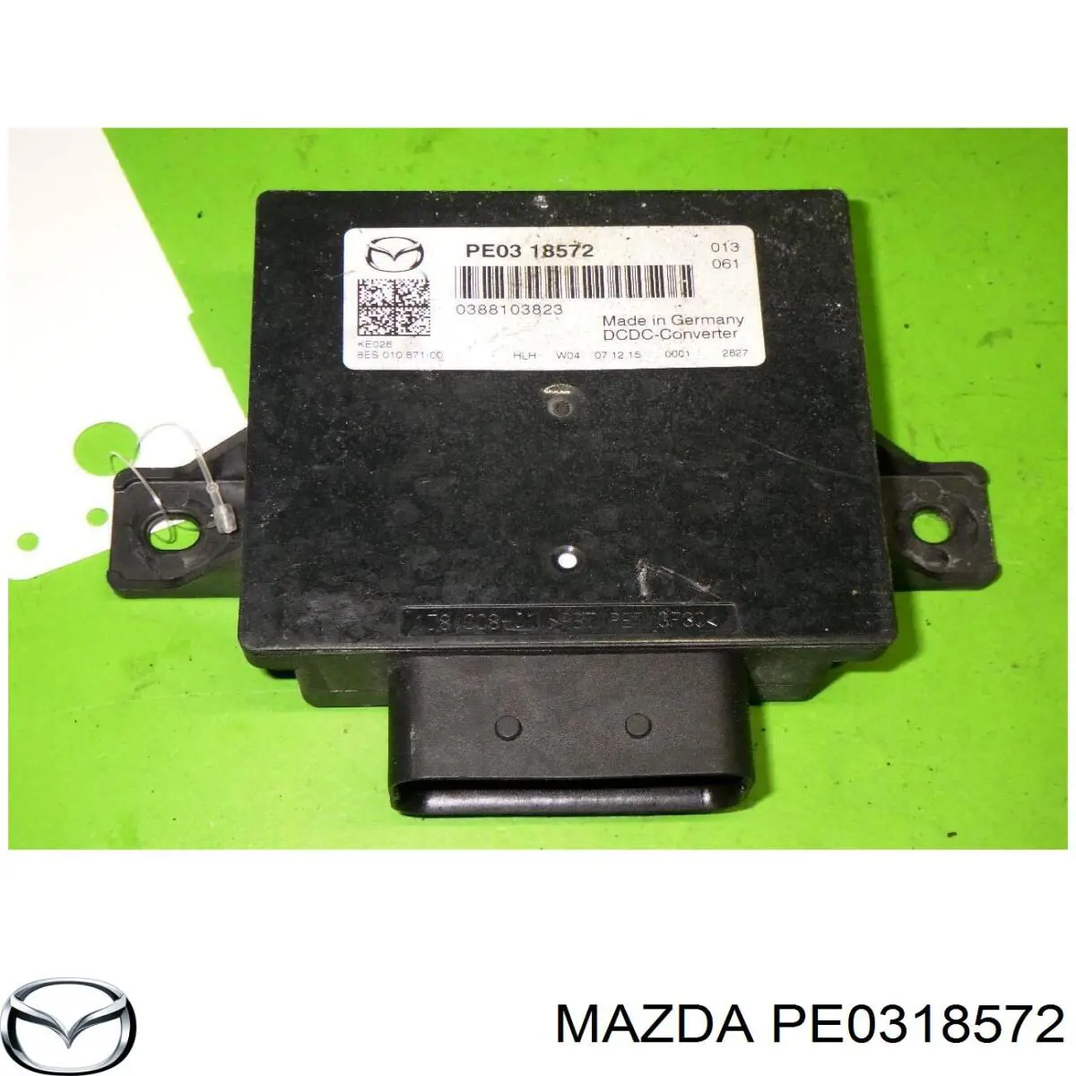 PE0318572 Mazda Módulo de direção (Centralina eletrônica) da rede de bordo