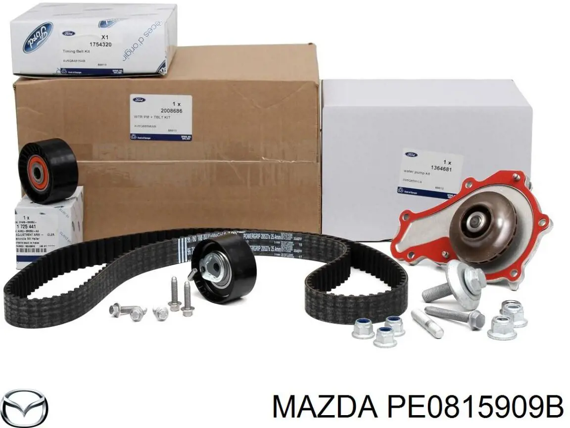 Compre PE0815909B Mazda Correia dos conjuntos de transmissão