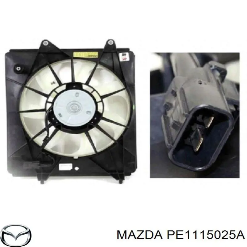 Difusor do radiador de esfriamento, montado com motor e roda de aletas Mazda PE1115025A preço, a partir de 290,39 USD