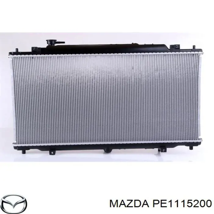 PE1115200 Mazda Radiador de esfriamento de motor