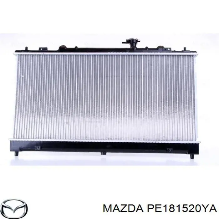 Radiador de esfriamento de motor Polcar 45C2081