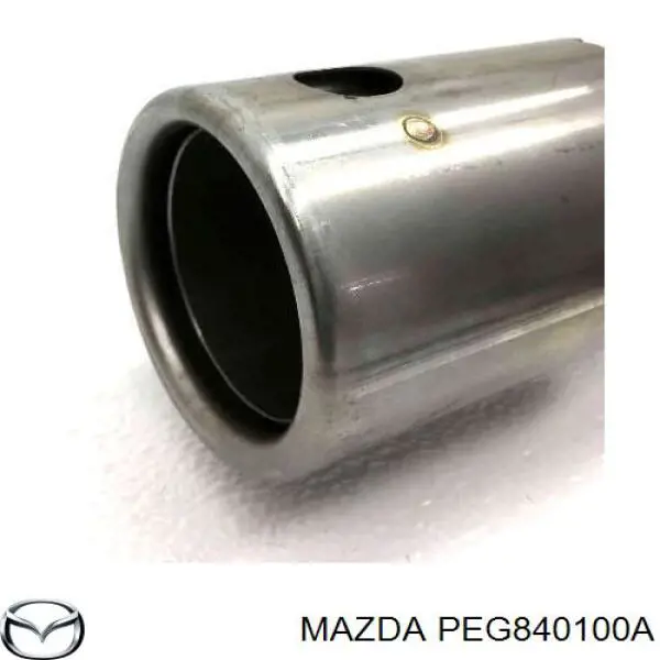 PEG840100A Mazda Silenciador, parte traseira