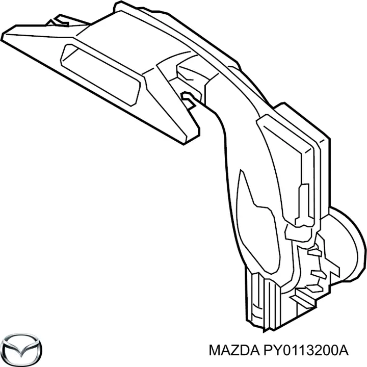 Tomada de ar de filtro de ar Mazda 6  GJ, GL