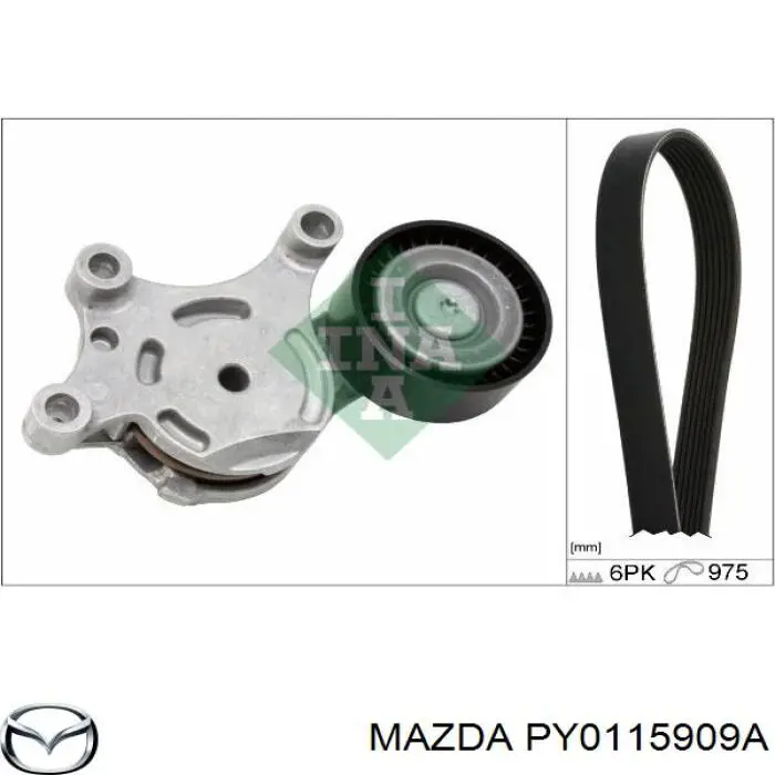 PY0115909A Mazda Correia dos conjuntos de transmissão