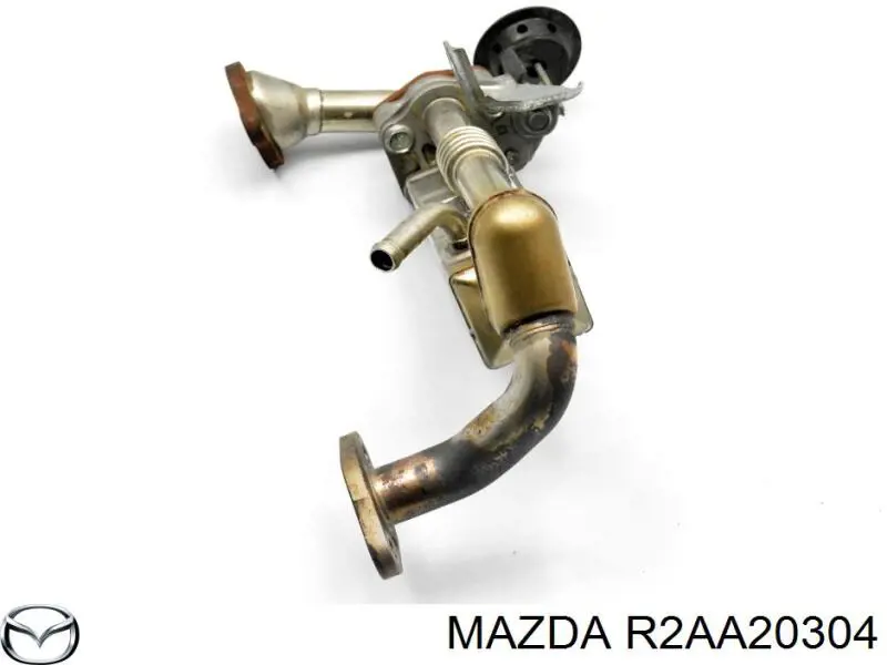 Compre R2AJ2031X Mazda Radiador do sistema EGR de recirculação dos gases de escape
