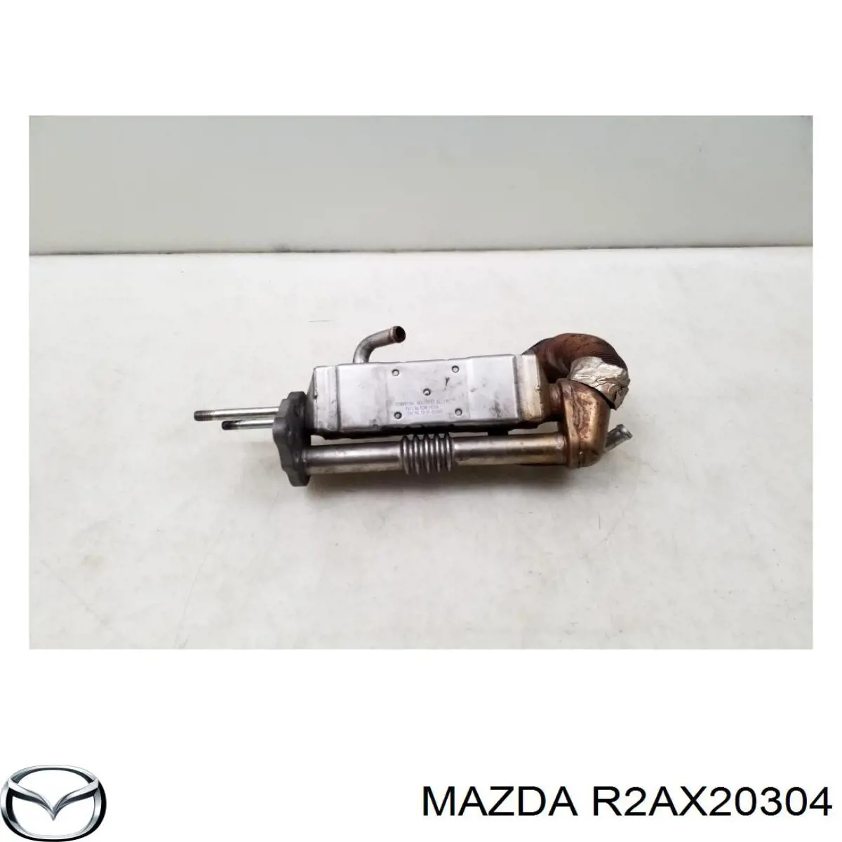 R2AX20304 Mazda Radiador do sistema EGR de recirculação dos gases de escape