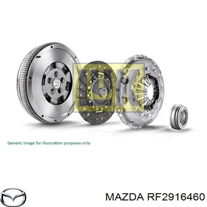 Disco de embraiagem Mazda RF2916460 preço, a partir de 79,10 USD
