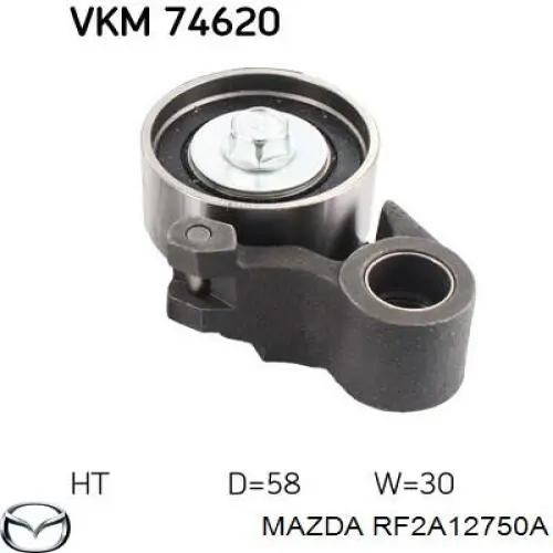Reguladora de tensão da correia do mecanismo de distribuição de gás Mazda RF2A12750 preço, a partir de 18,60 USD