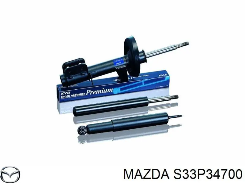 Compre S33P34700 Mazda Amortecedor dianteiro