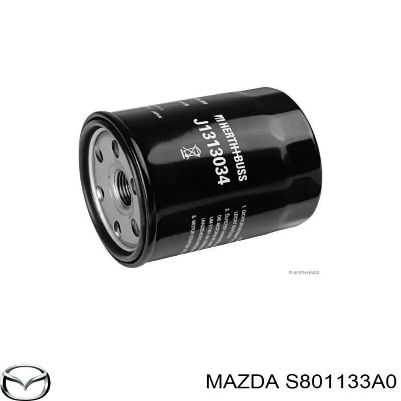 Filtro de ar Mazda S801133A0