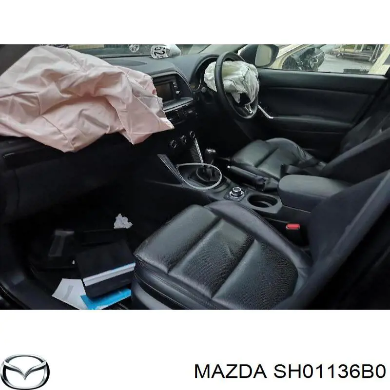 SH01136B0 Mazda Válvula de borboleta montada