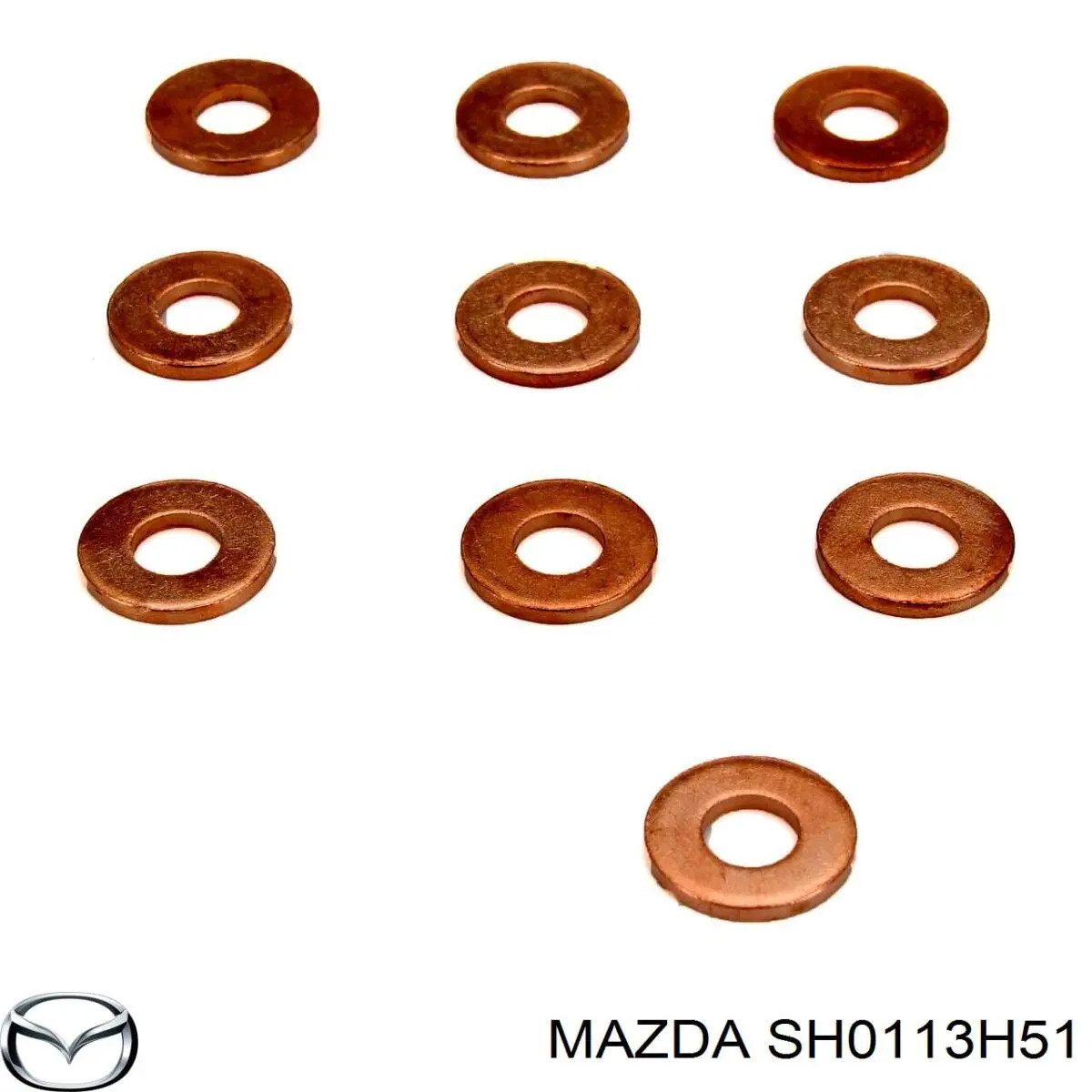 Anel (arruela) do injetor de ajuste Mazda SH0113H51 preço, a partir de 1,56 USD