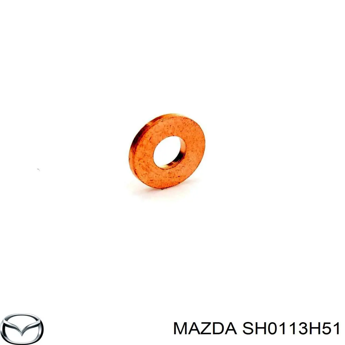 Compre SH0113H51 Mazda Anel (arruela) do injetor de ajuste