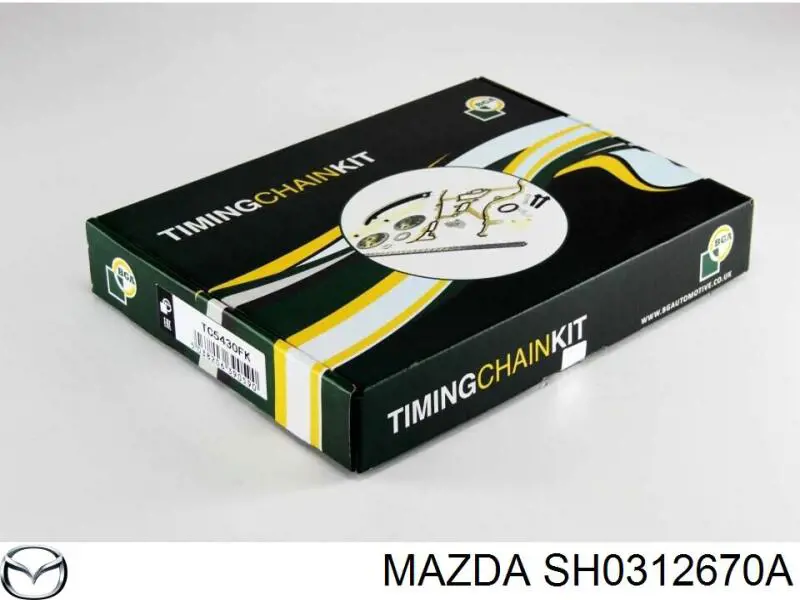 Amortecedor de cadeia do mecanismo de distribuição de gás, direito Mazda SH0312670A preço, a partir de 43,52 USD