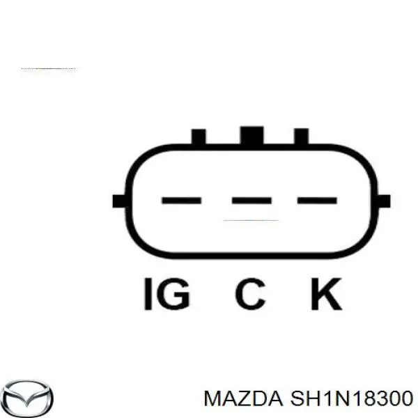 Gerador Mazda SH1N18300 preço, a partir de 141,31 USD