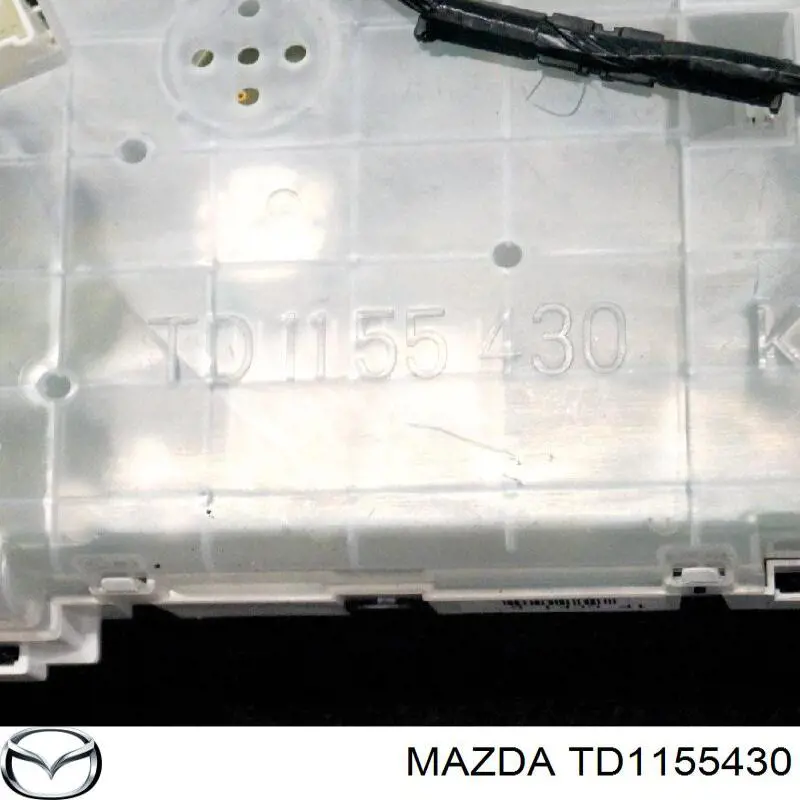 Painel de instrumentos (quadro de instrumentos) Mazda TD1155430