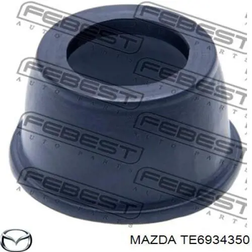 Compre TE6934350 Mazda Braço oscilante inferior esquerdo de suspensão dianteira