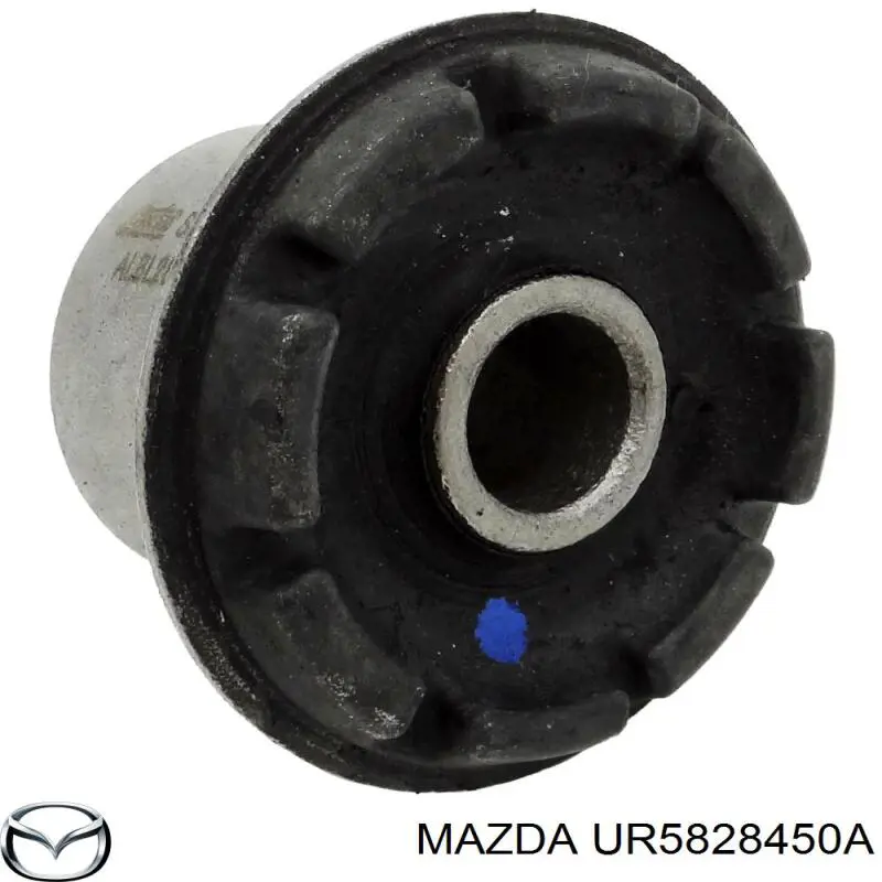 Bloco silencioso de dianteiro suspensão de lâminas traseira UR5828450A Mazda