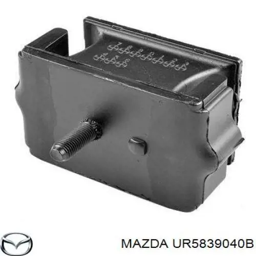 Compre UR5839040B Mazda Coxim (suporte) dianteiro de motor