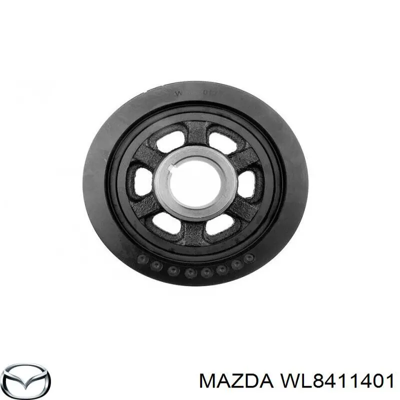 Polia de cambota Mazda WL8411401