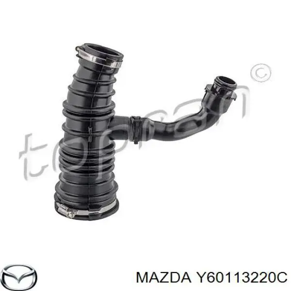 Compre Y60113220C Mazda Cano derivado de ar, saída de filtro de ar