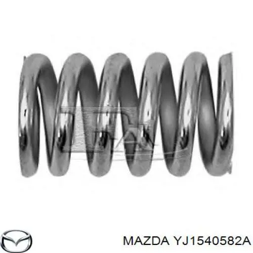 YJ1540582A Mazda Parafuso do sistema de escape (do silenciador)