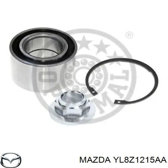 Rolamento de cubo dianteiro para Ford Maverick II 1N2
