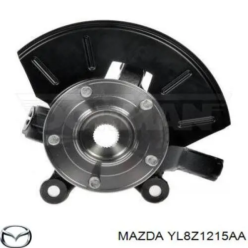 Rolamento de cubo dianteiro YL8Z1215AA Mazda