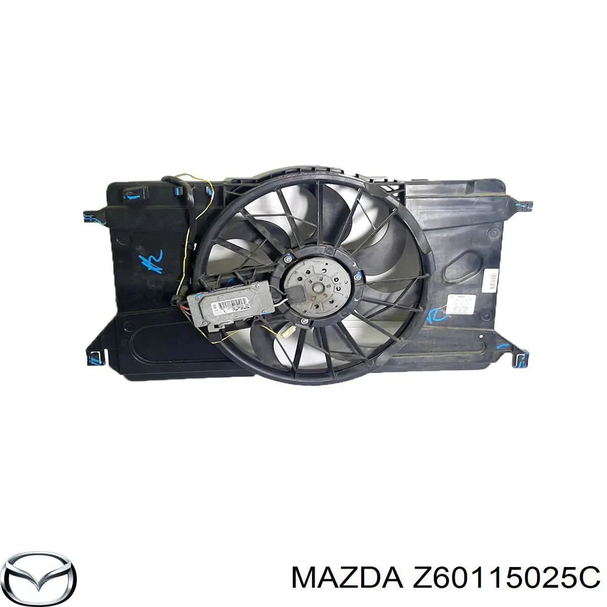 Difusor do radiador de esfriamento, montado com motor e roda de aletas Mazda Z60115025C preço, a partir de  USD