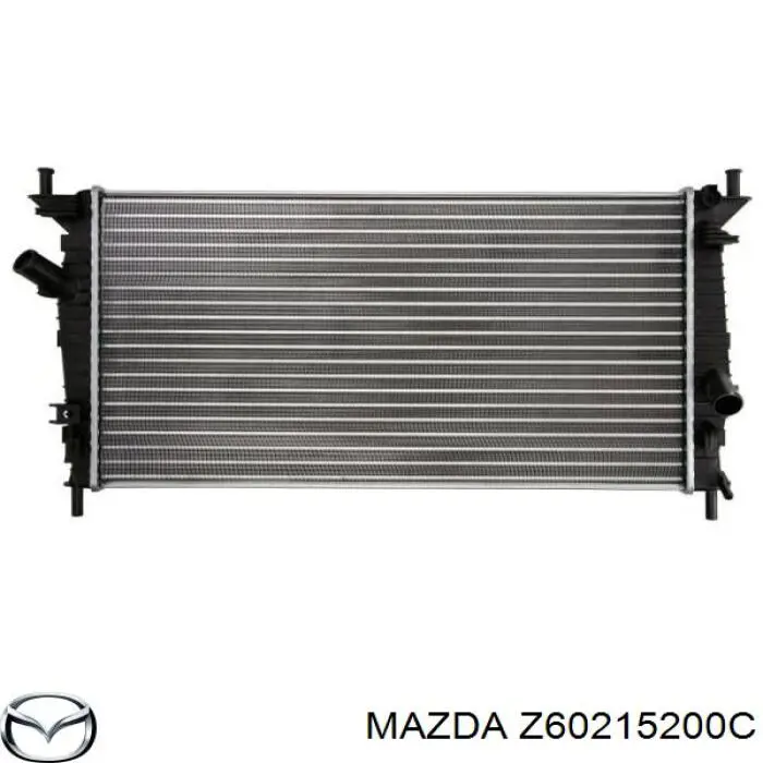 Radiador de esfriamento de motor Mazda Z60215200C preço, a partir de 74,49 USD