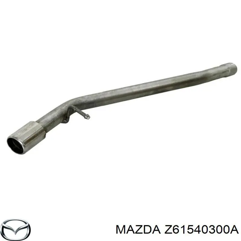 Compre Z61540300A Mazda Silenciador, parte central e traseira