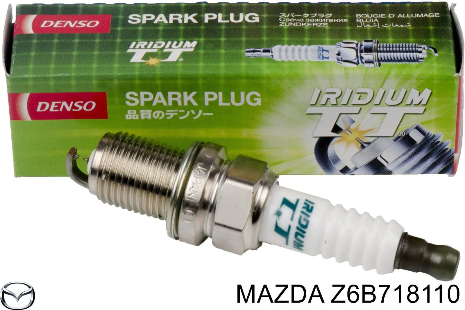 Vela de ignição Z6B718110 Mazda