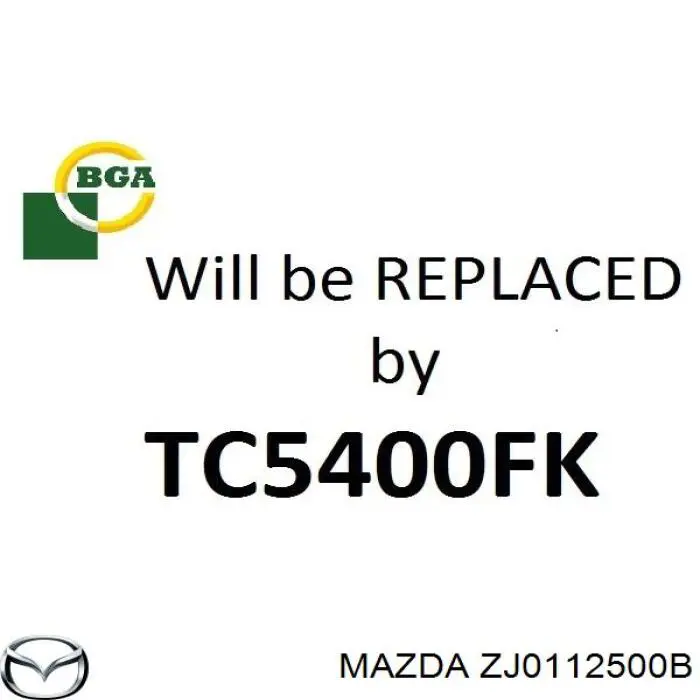 Compre ZJ0112500B Mazda Reguladora de tensão da cadeia do mecanismo de distribuição de gás