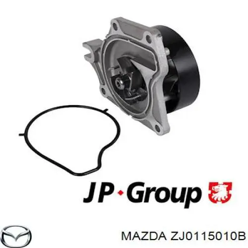 Bomba de água (bomba) de esfriamento Mazda ZJ0115010B preço, a partir de 47,26 USD